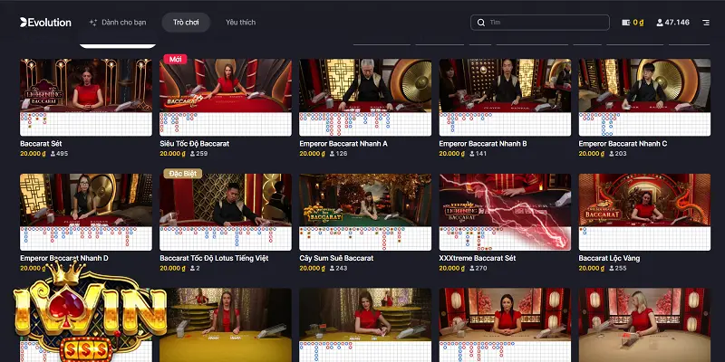Cách Chọn Bàn Chơi Live Baccarat Iwin Tốt Nhất 2 Các yếu tố cần xem xét khi chọn bàn chơi