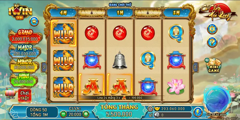 Chiến Thắng Lớn Với Nổ Hũ Cá Chép Hóa Rồng Tại Iwin 3 Chiến thuật chơi hiệu quả