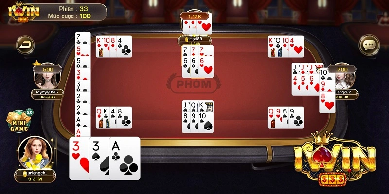 Cách Tạo Bàn Chơi Phỏm Iwin Thú Vị 3 Sử dụng ứng dụng chơi game