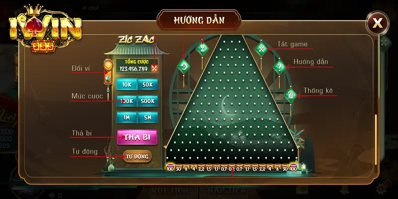 Chơi Zic Zac Tại Iwin Để Trải Nghiệm Tuyệt Vời 3 Quy tắc cơ bản của trò chơi